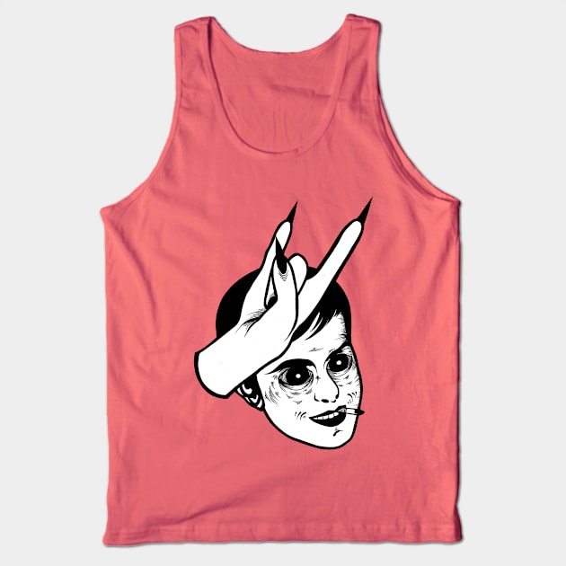 Rockin' Demon Tank Top by FUN ART